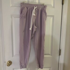 Grey State Lilac Jogger Pants